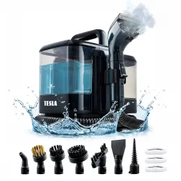 TESLA PowerWash & Steam Station TQS600 - víceúčelový vysavač s funkcí páry, poškozený obal