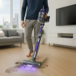 TESLA PureStar E50 PowerDock - flexibilní bezdrátový tyčový vysavač 2v1