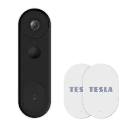 TESLA SecureQ DB5 - smart dveřní zvonek, rozbaleno