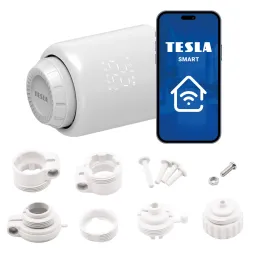 TESLA WiFi SV50 - smart termostatická hlavice, poškozený obal