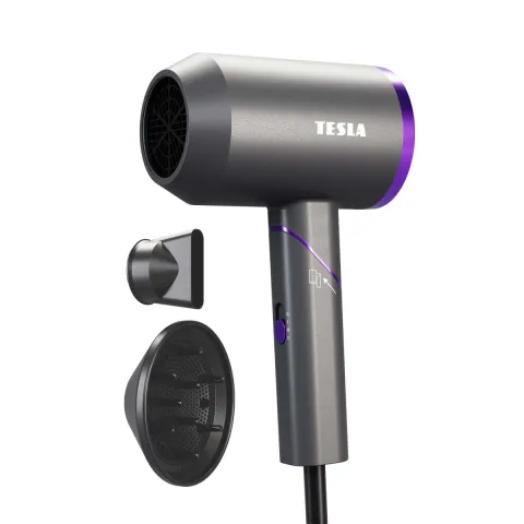 TESLA Foldable Ionic Hair Dryer - skládací vysoušeč vlasů s ionizací vzduchu