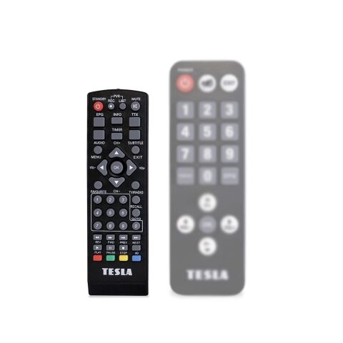 TESLA SENIOR T2/TE‒401 - plnohodnotné malé dálkové ovládání