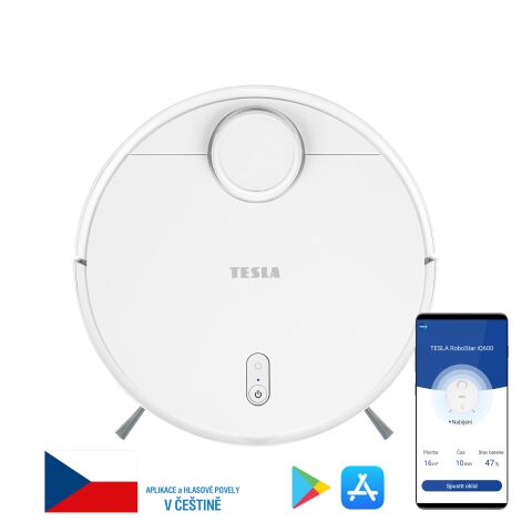 TESLA RoboStar iQ600 - inteligentní robotický vysavač
