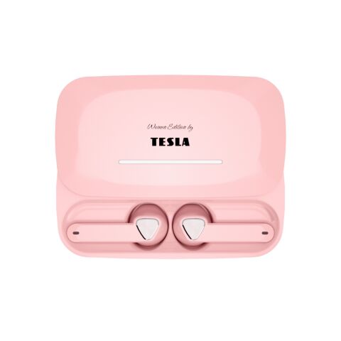 TESLA Sound EB20 - bezdrátová Bluetooth sluchátka (Blossom Pink), zánovní