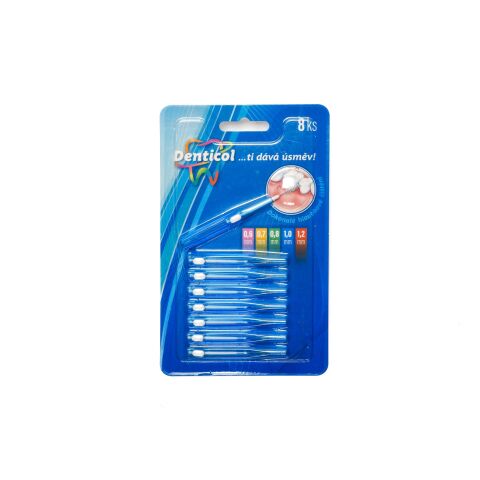 Denticol V01 vel. 1 mm - mezizubní kartáček vysouvací, 8ks
