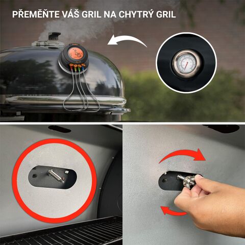 TESLA Cook BBQ150 – chytrá teplotní sonda