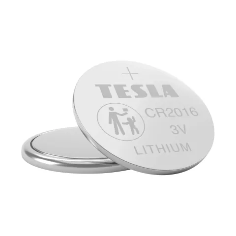 TESLA CR2016 - lithiová knoflíková baterie 3V, 5ks