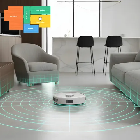 TESLA RoboStar iQ660 – robotický vysavač s precizní navigací