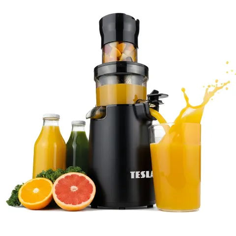 TESLA SlowJuicer SJ500 XL - nízkootáčkový šnekový odšťavňovač, rozbaleno
