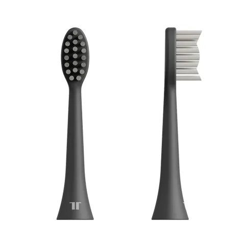 TESLA Smart Toothbrush TS200 Brush Heads Black - 2x náhradní hlavice pro sonický zubní kartáček