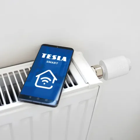 TESLA Zigbee SV60 smart termostatická hlavice