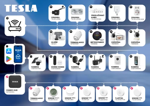 TESLA Smart - infografika