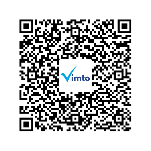 Stáhněte si aplikaci Vimto a poté naskenujte tento QR kód, tím si přidáte své zařízení do aplikace.