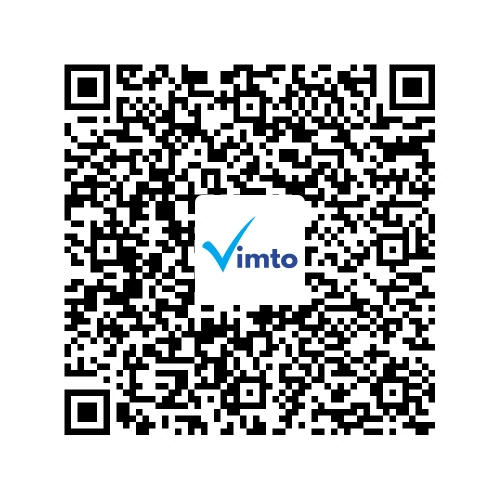 Stáhněte si aplikaci Vimto a poté naskenujte tento QR kód, tím si přidáte své zařízení do aplikace.