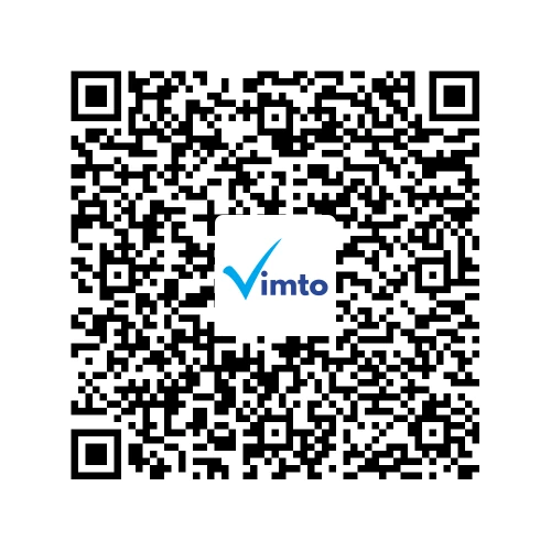 Stáhněte si aplikaci Vimto a poté naskenujte tento QR kód, tím si přidáte své zařízení do aplikace.