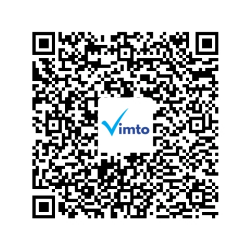 Stáhněte si aplikaci Vimto a poté naskenujte tento QR kód, tím si přidáte své zařízení do aplikace.