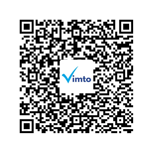 Stáhněte si aplikaci Vimto a poté naskenujte tento QR kód, tím si přidáte své zařízení do aplikace.