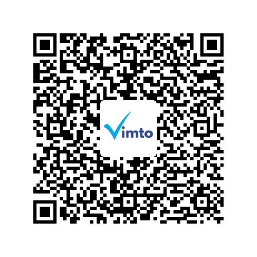 Stáhněte si aplikaci Vimto a poté naskenujte tento QR kód, tím si přidáte své zařízení do aplikace.