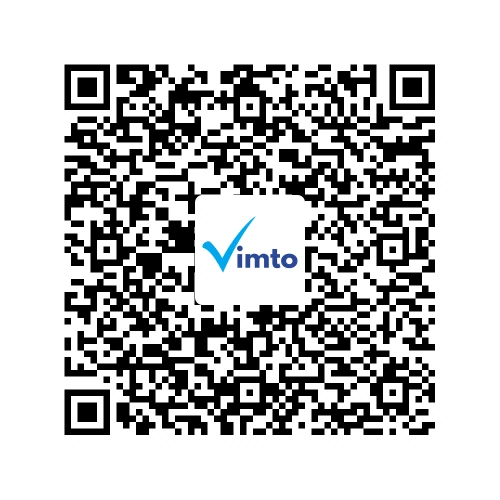 Stáhněte si aplikaci Vimto a poté naskenujte tento QR kód, tím si přidáte své zařízení do aplikace.