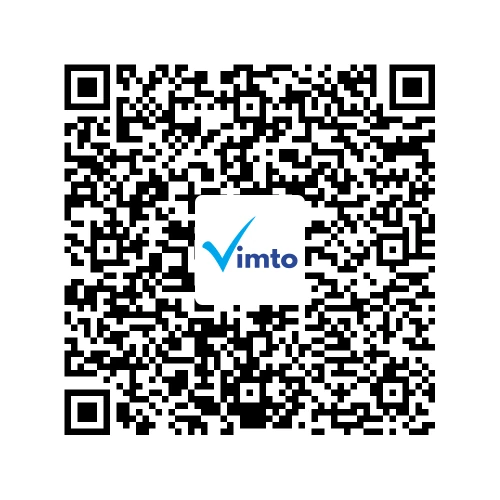 Stáhněte si aplikaci Vimto a poté naskenujte tento QR kód, tím si přidáte své zařízení do aplikace.