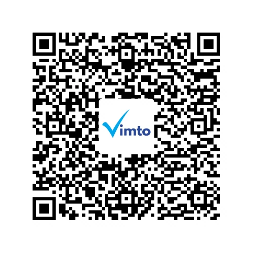 Stáhněte si aplikaci Vimto a poté naskenujte tento QR kód, tím si přidáte své zařízení do aplikace.