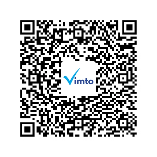 Stáhněte si aplikaci Vimto a poté naskenujte tento QR kód, tím si přidáte své zařízení do aplikace.