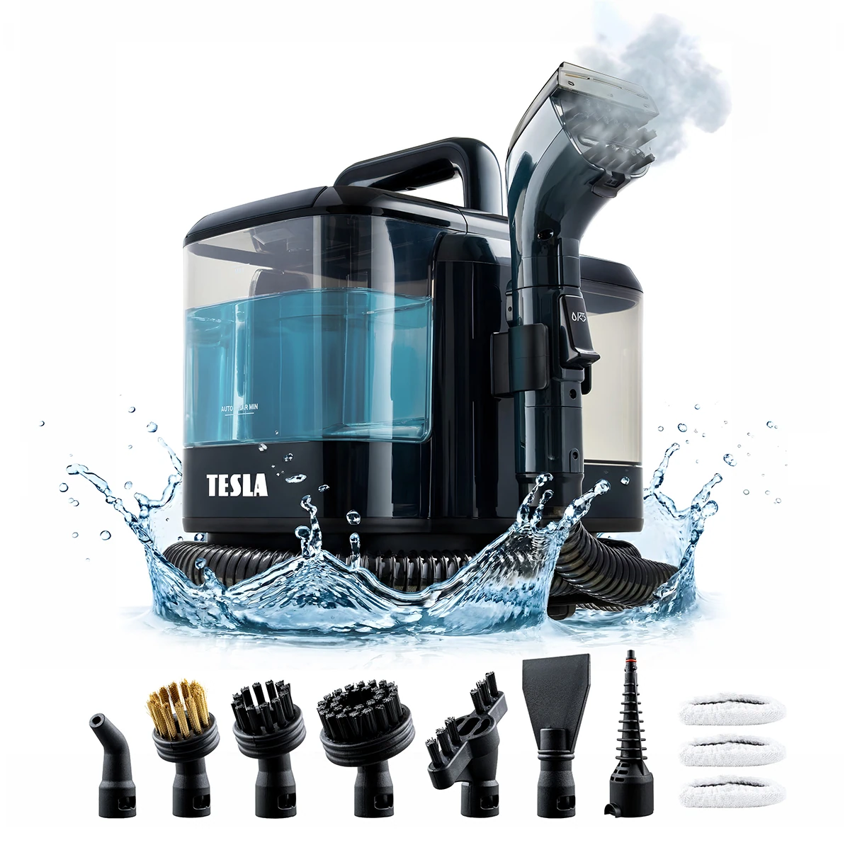 Levně TESLA PowerWash & Steam Station TQS600 - víceúčelový vysavač s funkcí páry
