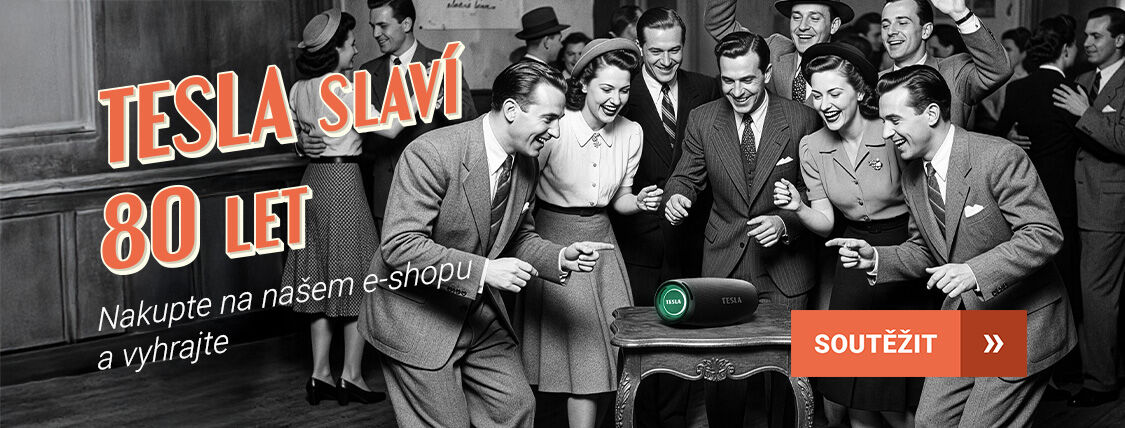 Nakupte během 80 dní a vyhrajte produkty TESLA 🎉