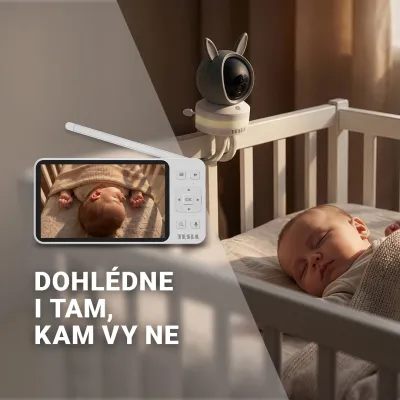 Chůvičky s kamerou, které vám vrátí klid v každé situaci