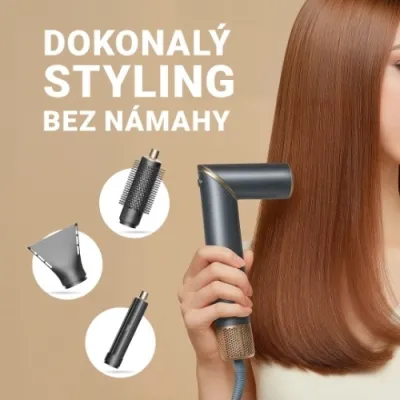 Multistyler fén, který zvládne sušení i styling – TESLA MyCare AF05
