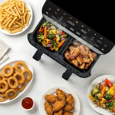 Více chuti, méně tuku: horkovzdušné fritézy TESLA AirCook DualHeat