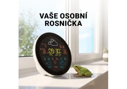 Chytrá meteostanice, která ví, co se děje venku i uvnitř – TESLA Device MS360se