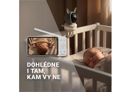 Chůvičky s kamerou, které vám vrátí klid v každé situaci