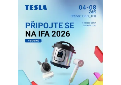 TESLA Electronics míří na IFA Berlin 2026 🚗