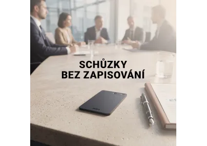 Už žádné zdlouhavé zapisování. TESLA IntelliQ AI NOTE 64 přepíše schůzky i hovory ✍️