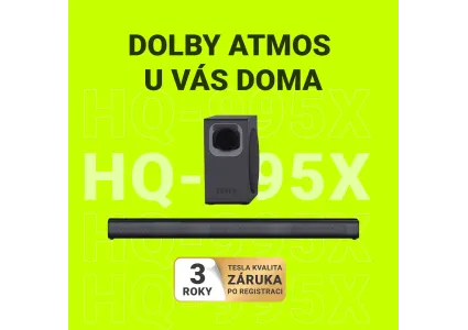 Když se obývák promění v kino – 2.1 soundbar TESLA PrimeSound HQ-995X Dolby Atmos
