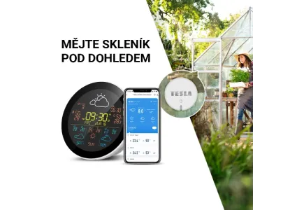Mějte počasí pod palcem – u vás doma i ve skleníku