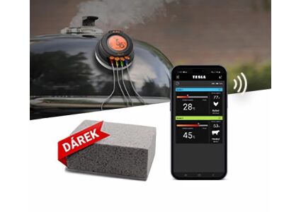 Dokonalé grilování s inteligentní teplotní sondou TESLA Cook BBQ150
