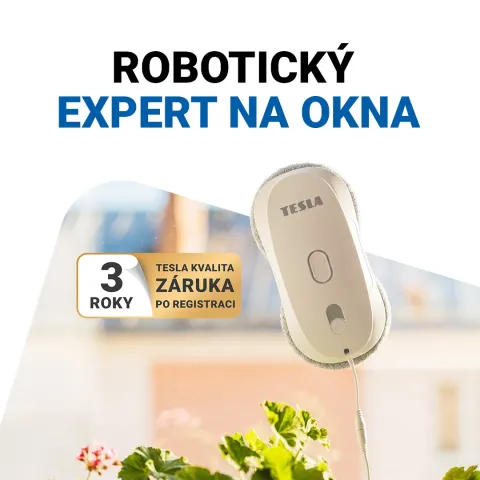 Konec dřiny s okny – robotický čistič TESLA RoboStar W400 Pro to zvládne za vás