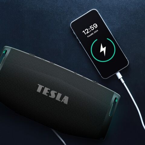 Hudba vždy po ruce s bezdrátovým reproduktorem TESLA Sound BS70