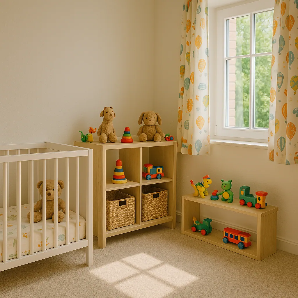 Uklizený dětský pokoj