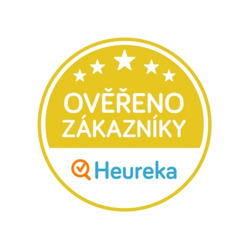 Heureka - Zlatý certifikát Ověřeno zákazníky